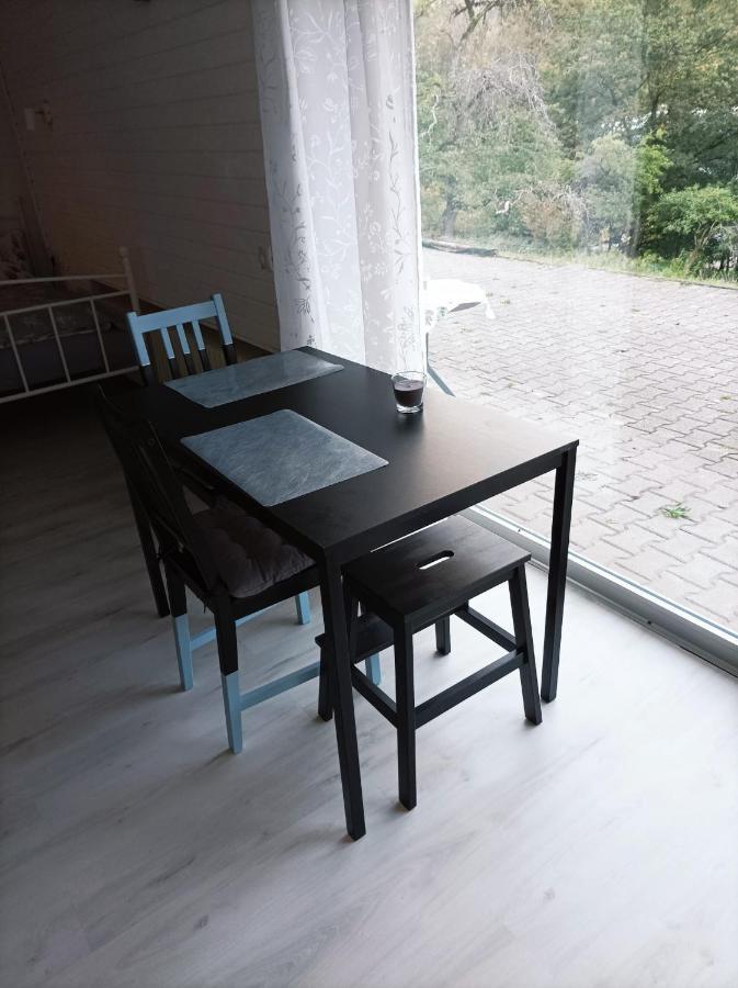 Kleine Ferienwohnung Mit Terrasse Am Waldrand Schonau  Exteriör bild
